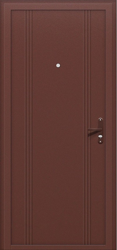 Входная дверь Door Out 101, цвет: Антик Медь/Антик Медь