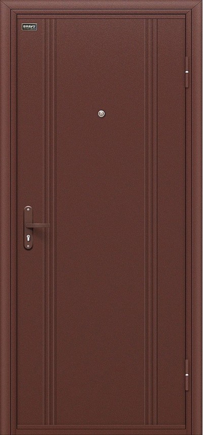 Входная дверь Door Out 101, цвет: Антик Медь/Антик Медь