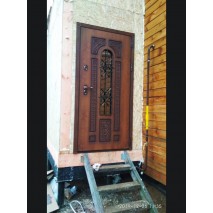 Портфолио: Установка входных дверей.